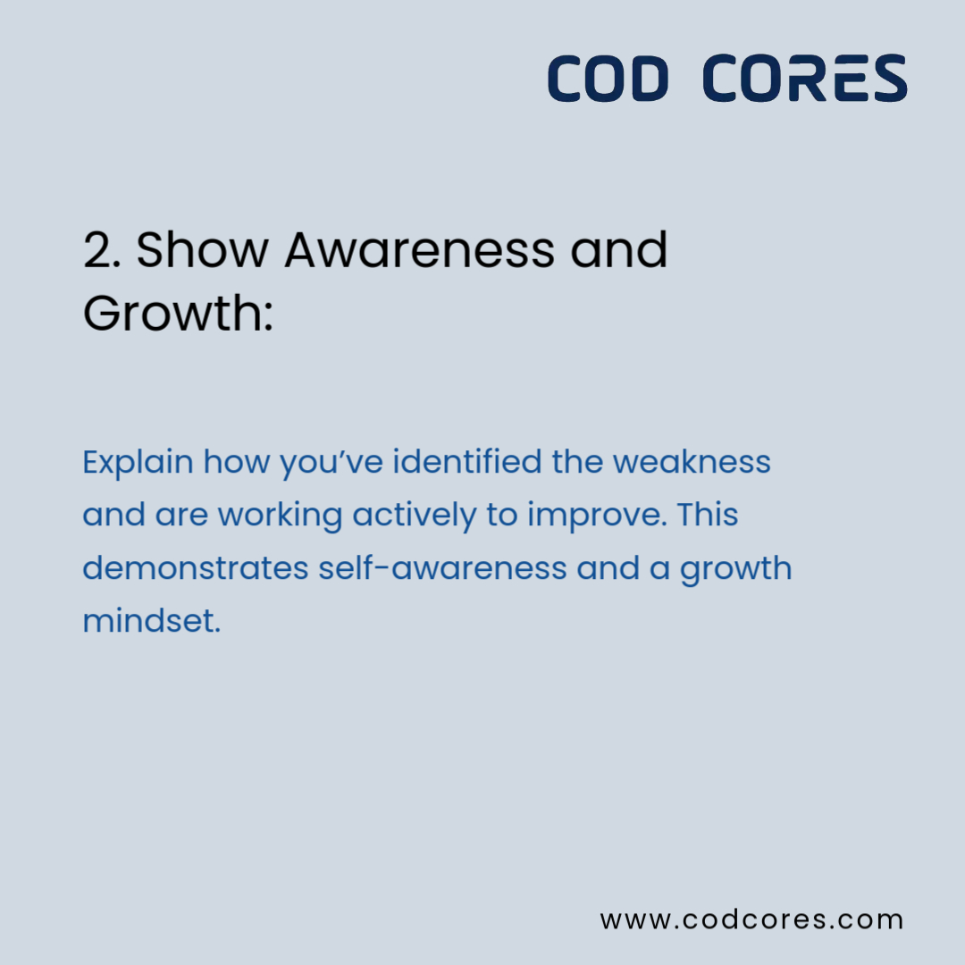 CodCores's tweet photo. Learn how to turn an interview challenge into an opportunity by being honest, showing growth, and staying positive. Impress your interviewer with self-awareness and a growth mindset!

#InterviewTips #SelfImprovement #CareerGrowth #JobSuccess #CodCores https://t.co/xPUB59y4Nk