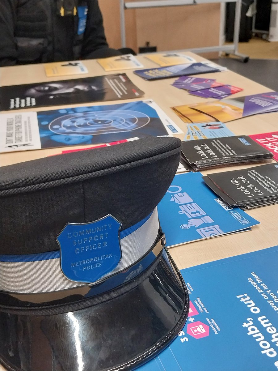 Meet the Met stand today at the Vibast Community Centre #neighbourhoodpolicing #mylocalmet
