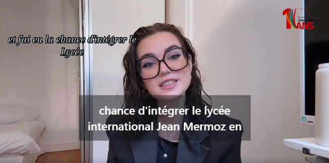 <a href="/lijmermoz/">Lycée international Jean Mermoz</a> #10ansMermoz
“Grâce à une solide base linguistique que j’ai pu acquérir au sein du <a href="/lijmermoz/">Lycée international Jean Mermoz</a>, j’ai pu mener un parcours universitaire totalement international : étudier le droit en France, en Tchéquie ainsi qu’en Écosse".
Joy, ancienne élève.
Témoignages➡️fb.watch/wpmsRizSrK/