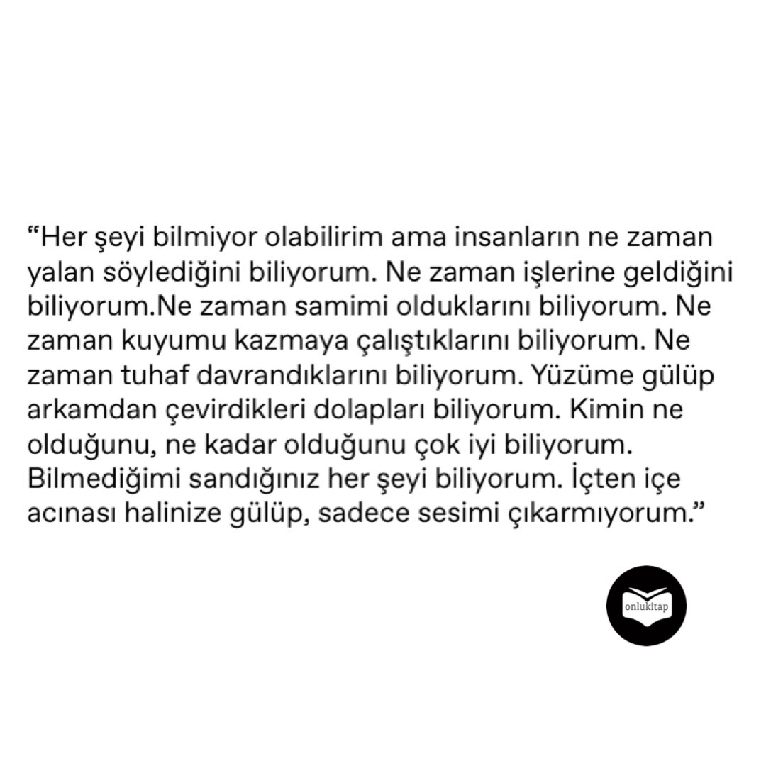 Çok doğru bir söz..