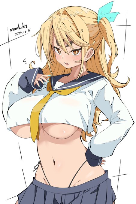 rkgk
セーラー服らしきものを描きたかっただけ 