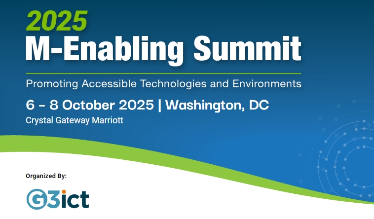 mEnablingSummit's tweet photo. Ready for a Transformative Journey into Digital Accessibility?

Join us for the 13th Annual M-Enabling Summit.

Explore our sponsorship opportunities here: https://t.co/x1KJ8pPzRh

2024 recordings: https://t.co/2EaApRbSY4

#mEnabling25 #A11y #DigitalInclusion https://t.co/Z0STLywKg0