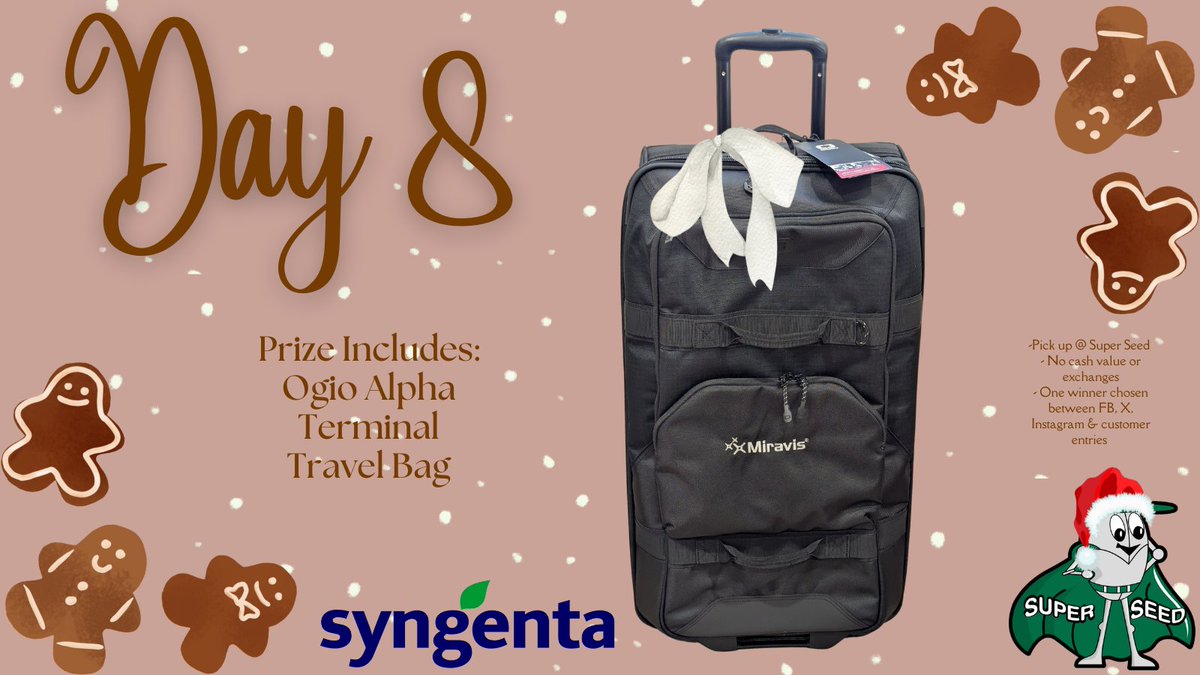 We will NEVER try to obtain any personal information from you. Please be aware of &amp; report any fake accounts that try to follow or contact you.

Thanks <a href="/JennFlaman/">Jennifer Flaman</a> w/ Syngenta!

To win:
Follow us
RT this post
2024 customers get an auto entry

Ends Thurs, Dec 12/24 @ 3pm CST