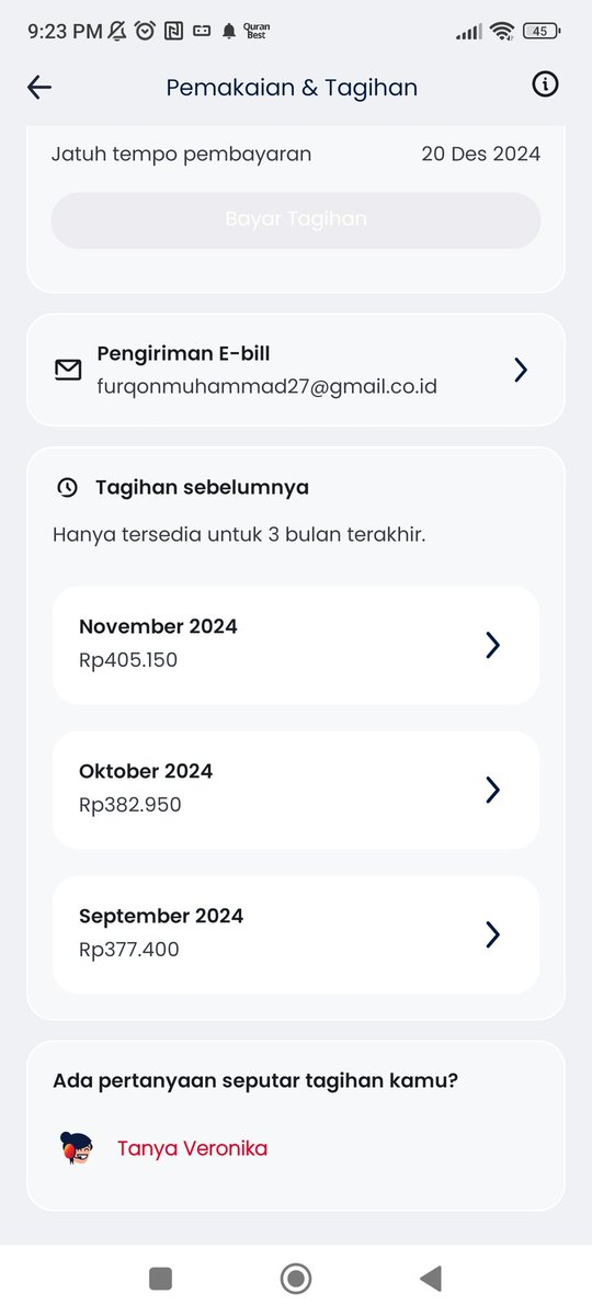 furqon___'s tweet photo. Ini kenapa tagihan saya tiap bulan jadi naik terus tanpa ada konfirmasi ke saya ya? Upgrade paket pun ngga. Tolong dong dijawab. Ga respon saya akan ganti provider lain @IndiHomeCare https://t.co/j9CoyQK0L8