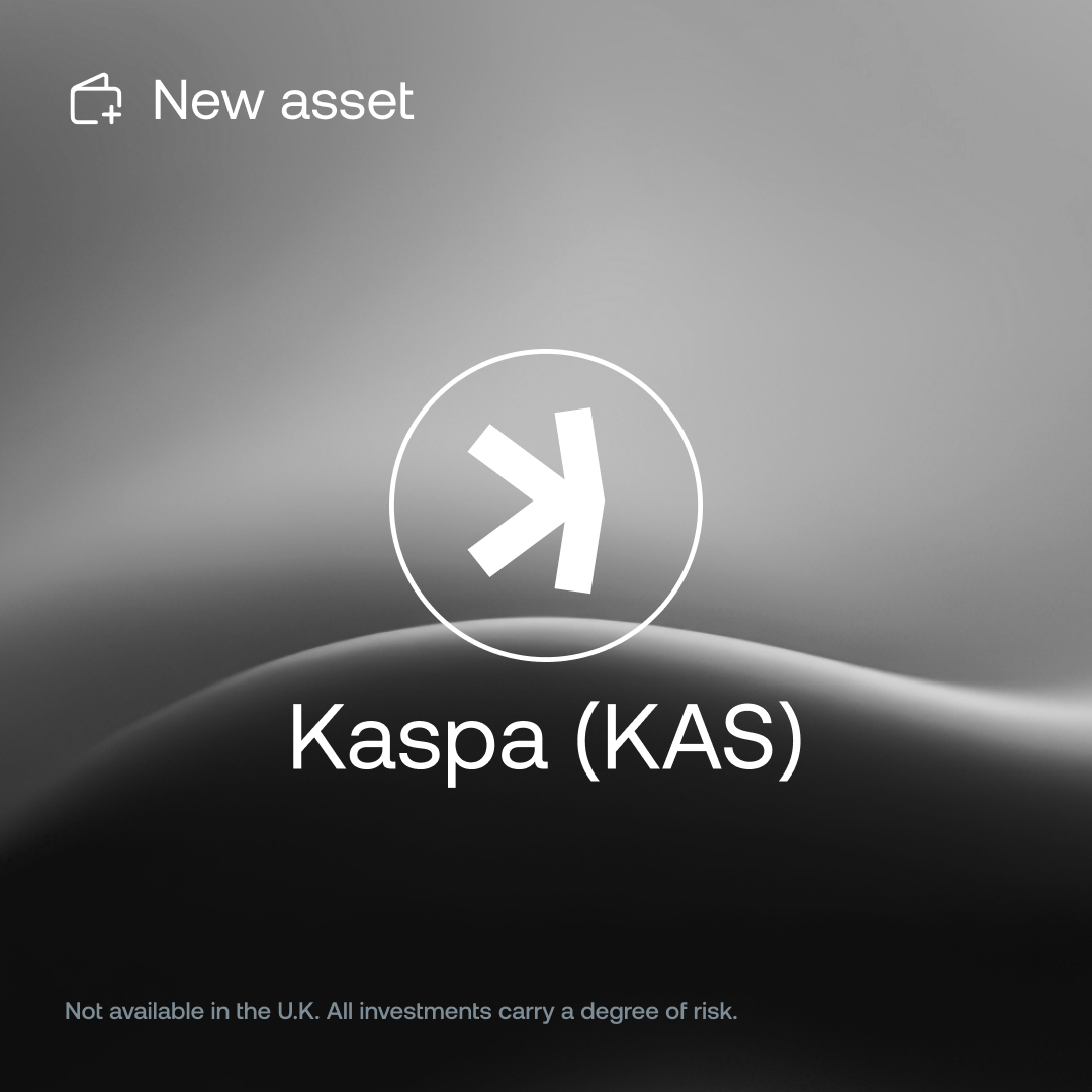 .<a href="/KaspaCurrency/">Kaspa 404 DYOR (commentary)</a>'s $KAS is now available on Nexo.

▪️ Buy with card, Apple Pay or Google Pay
▪️ Borrow against your $KAS
▪️ Swap with rewards
▪️ Spend globally with the Nexo Card

Get started: nexo.com/buy-kaspa-kas?…