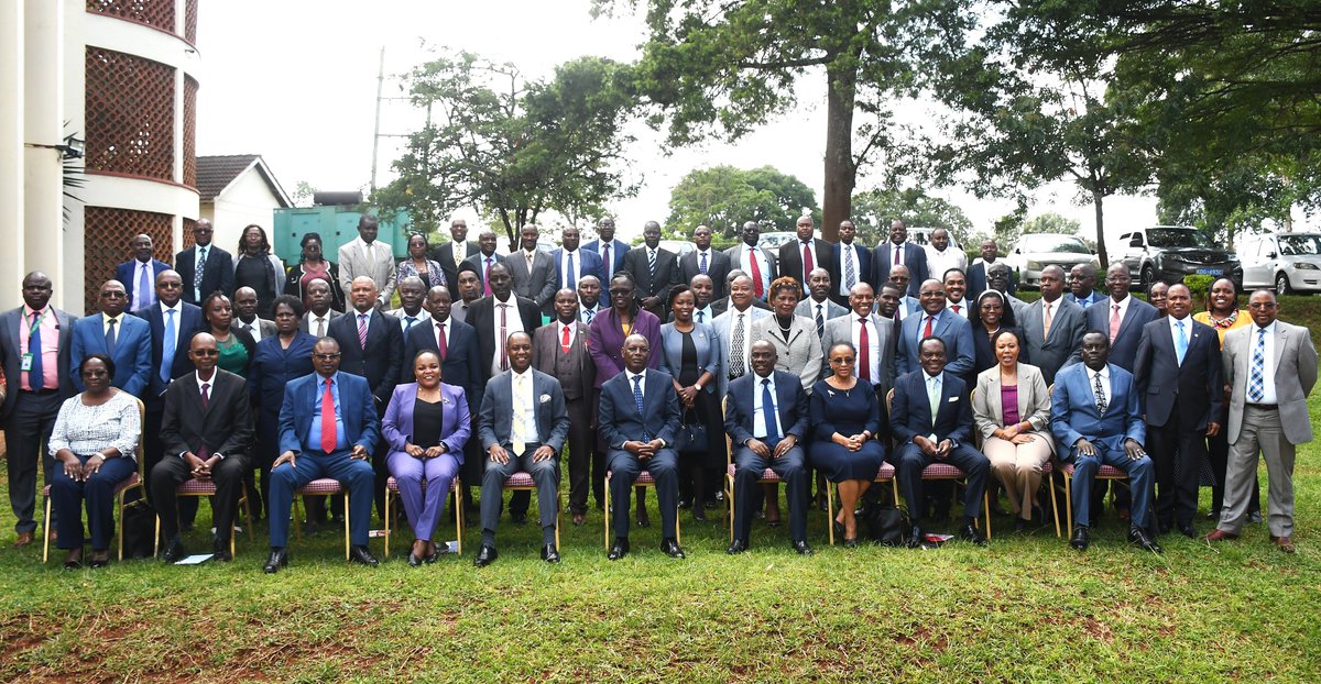 Today, the Kenya Agricultural and Livestock Research Organization (KALRO) hosted State Corporations under the Ministry of Agriculture and Livestock Development for a significant meeting to formalize the signing of the performance contracts for the 2024/2025 financial year. The