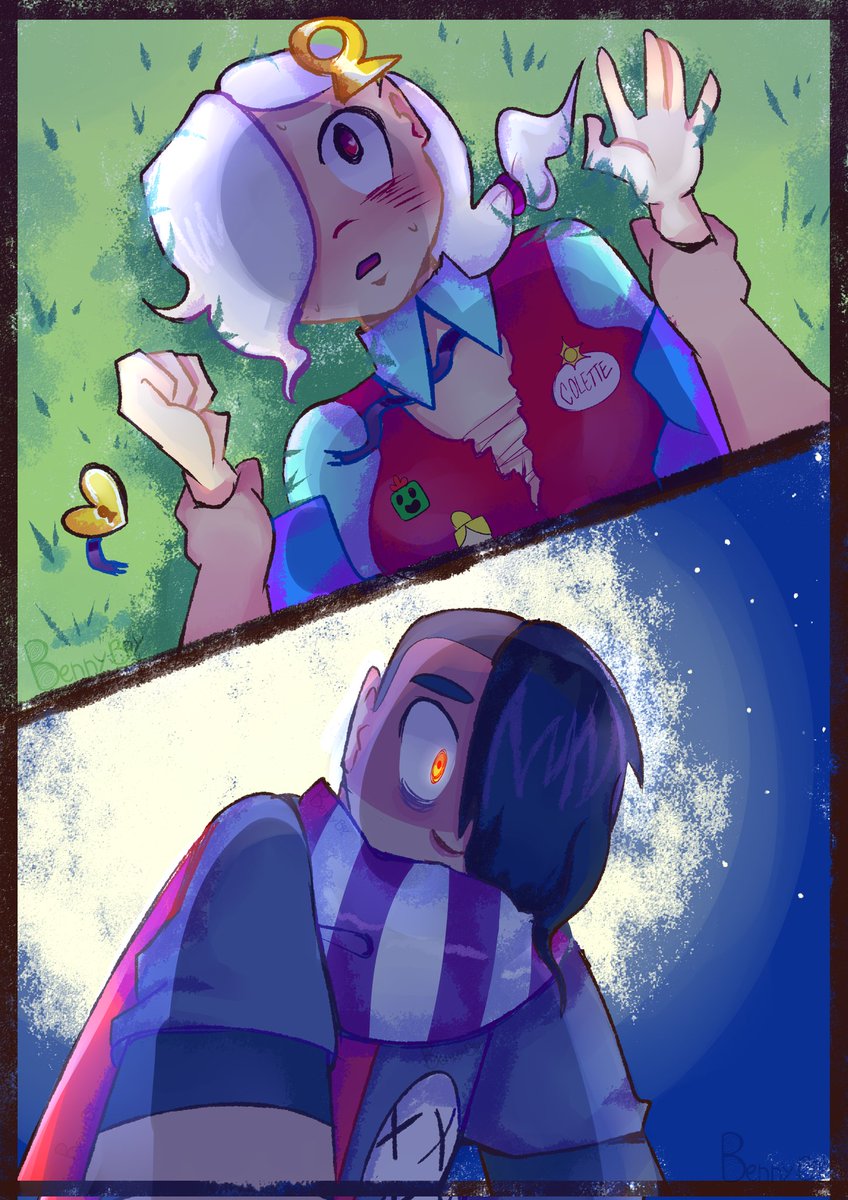 NeepyCuts's tweet photo. "It's ok now...-That I'm here..."
Insta, Tumblr, Devian:
@beunnyboy
Tags:
#colettexedgar #coledgar #Edlette #ColetteBrawlStars #edgette #EdgarBrawlStars #fanart #brawlstarsfanart #colette #edgar #colettefanart #edgarfanart #brawlstars https://t.co/KDdx8ZaXVc