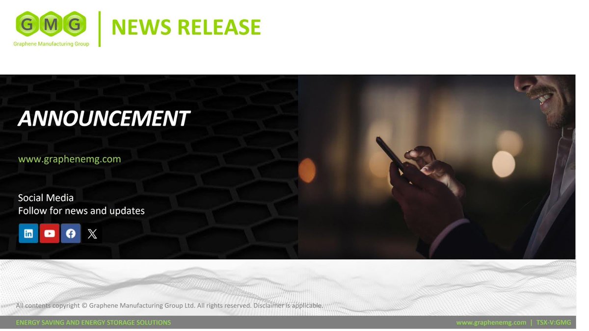[NEWS] GMG’s THERMAL-XR® Demonstrates Potential for Electronics Heat Sink Miniaturization and Efficiency  

Visit our website for the full release: bit.ly/49zsetJ   

#Graphene #EnergySavings #THERMALXR