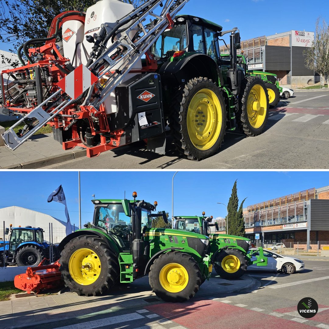El cap de setmana, vam estar a la 62a #FiraAmposta, i us volem ensenyar una mostra de la maquinària exposada, inclosa la pulveritzadora autopropulsada #JohnDeere 🚜

Estem molt contents de poder compartir les novetats de John Deere, #Kramer i #Kuhn. Gràcies a tots els visitants!