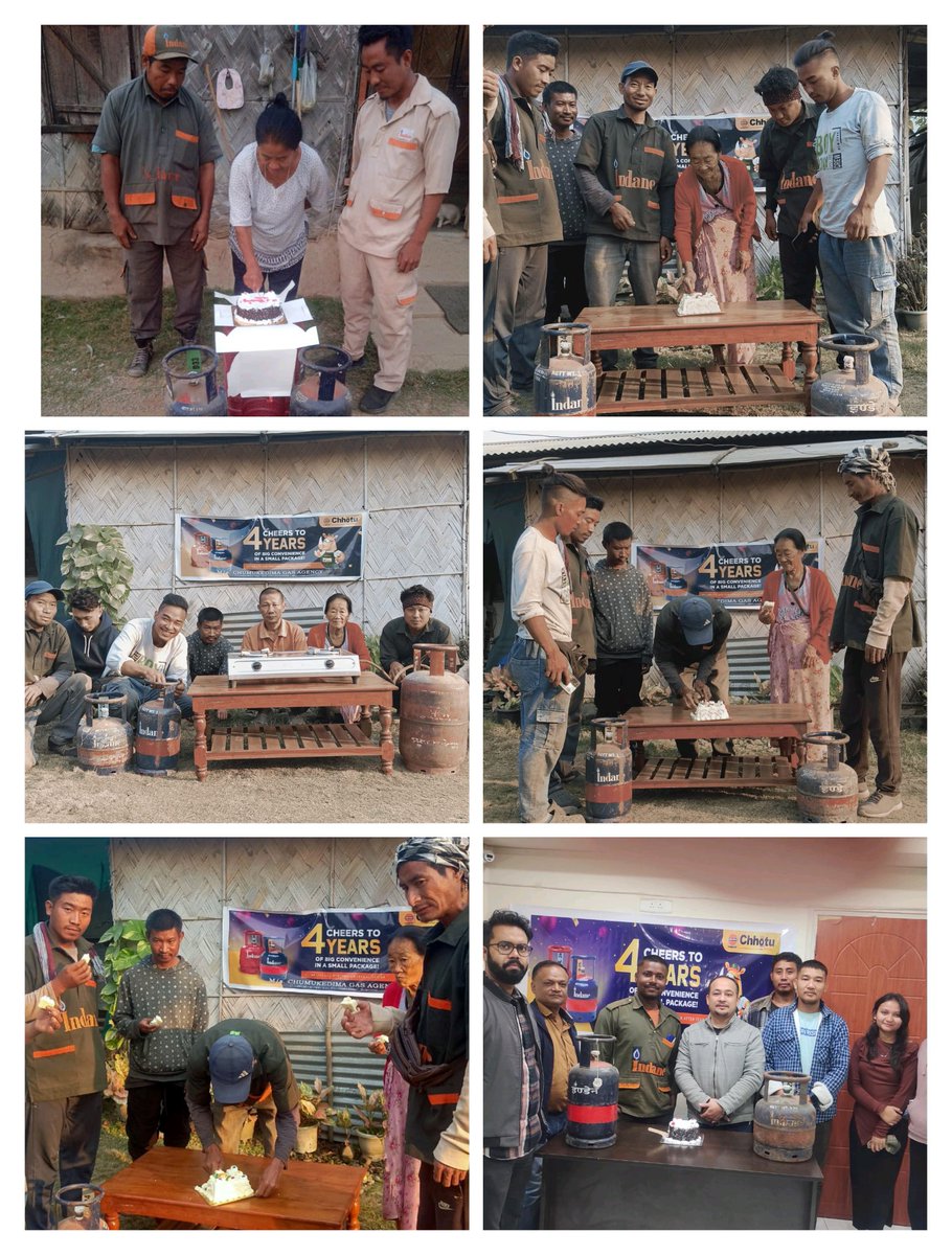 NagalandIocl's tweet photo. Indane Chhotu turns 4!
Chhotu's birthday was celebrated in different parts of Nagaland .#ChhotuTurns4 #LPGForAll #IndianOil #CookingSimplified
@ChairmanIOCL @DirMktg_iocl @IndianOilcl @IOCL_Assam https://t.co/lFrNQ50VZ1