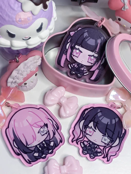  lovesick girls series phone charms will be available @ my shpee this midnight for 12.12 