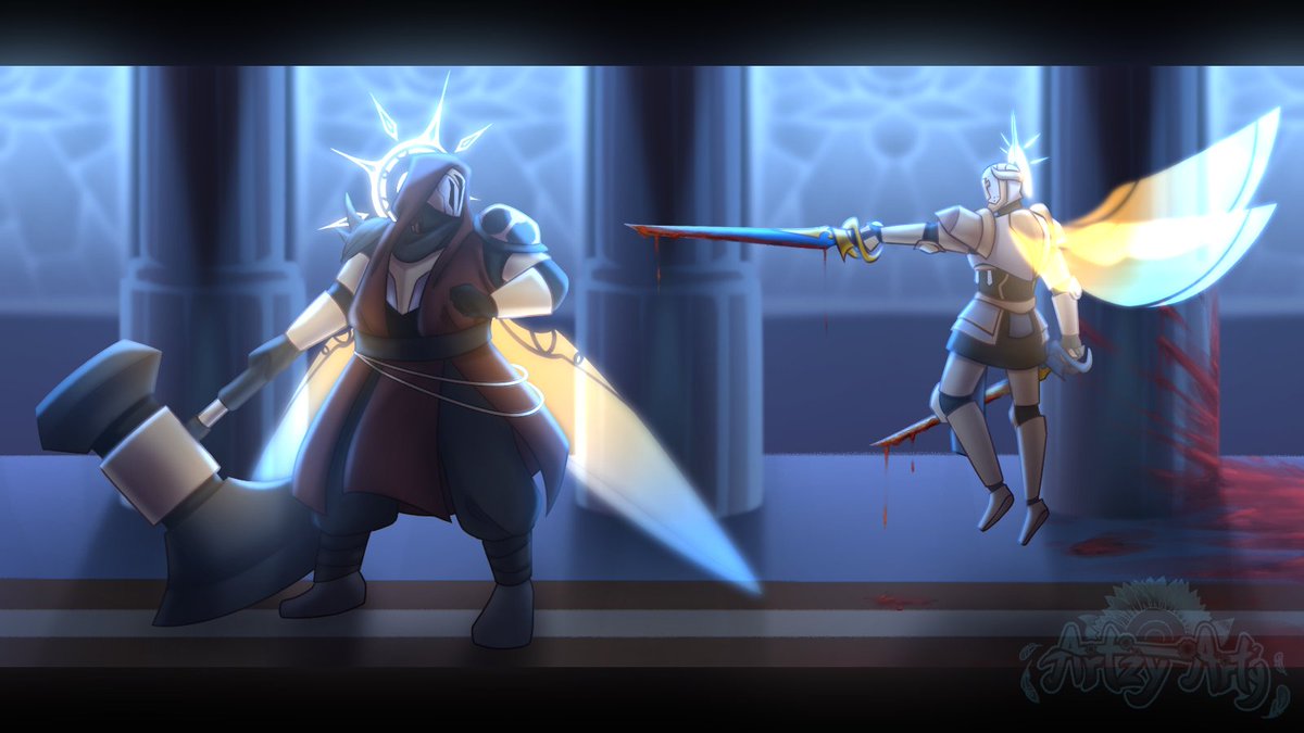 ArtzyArty219's tweet image. [ DURING THE MASSACRE . . . ]
#ULTRAKILL #ULTRAKILLOC #OC