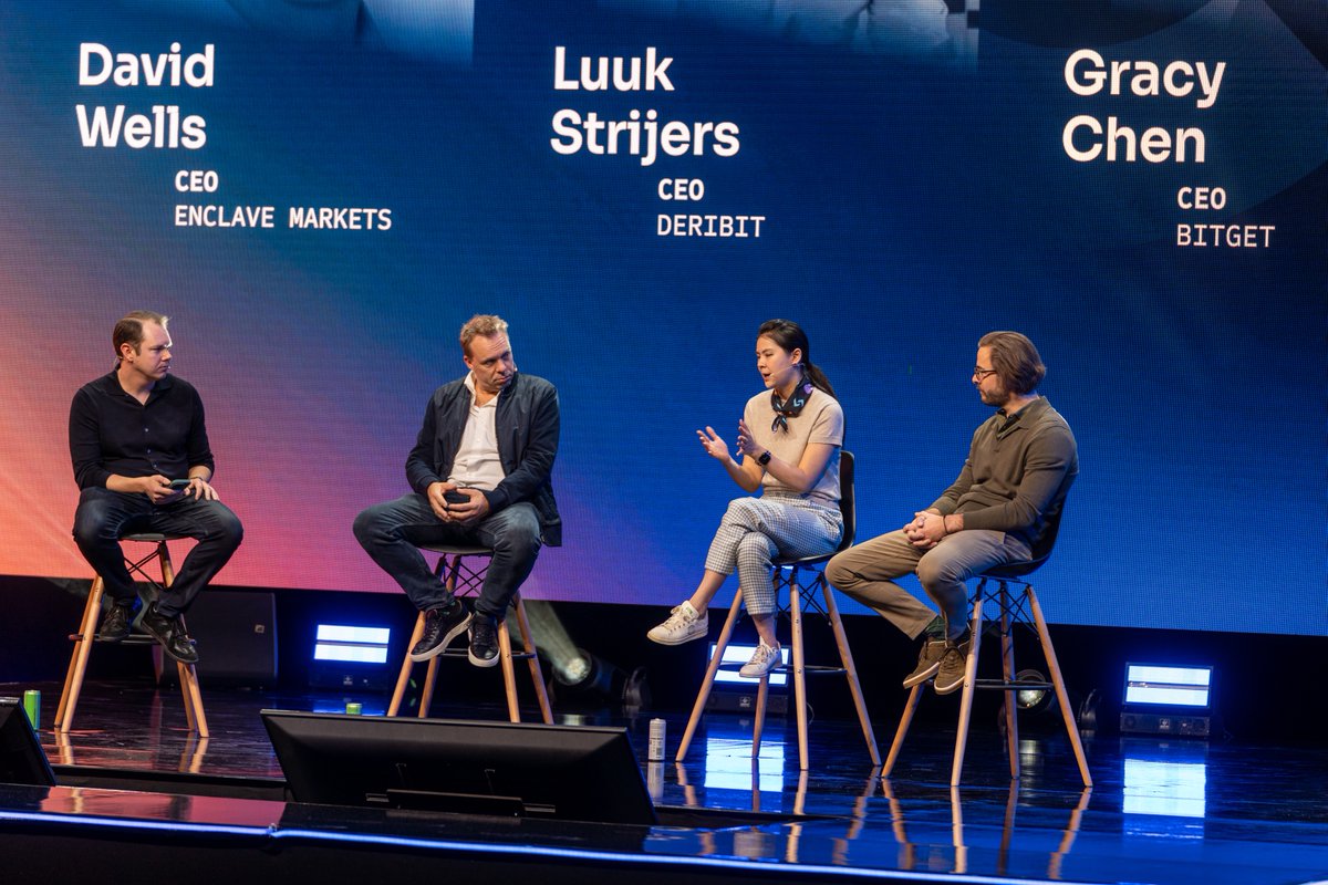 bitget's tweet photo. Reflecting on an incredible Emergence Prague! 🚀 

Huge thanks to everyone who stopped by the #Bitget booth and made the event so memorable. Special shoutout to @GracyBitget for her inspiring thoughts on how CeFi and DeFi can coexist and complement each other. 

Together, we’re shaping the future of Web3! 💙

#EventwithBitget