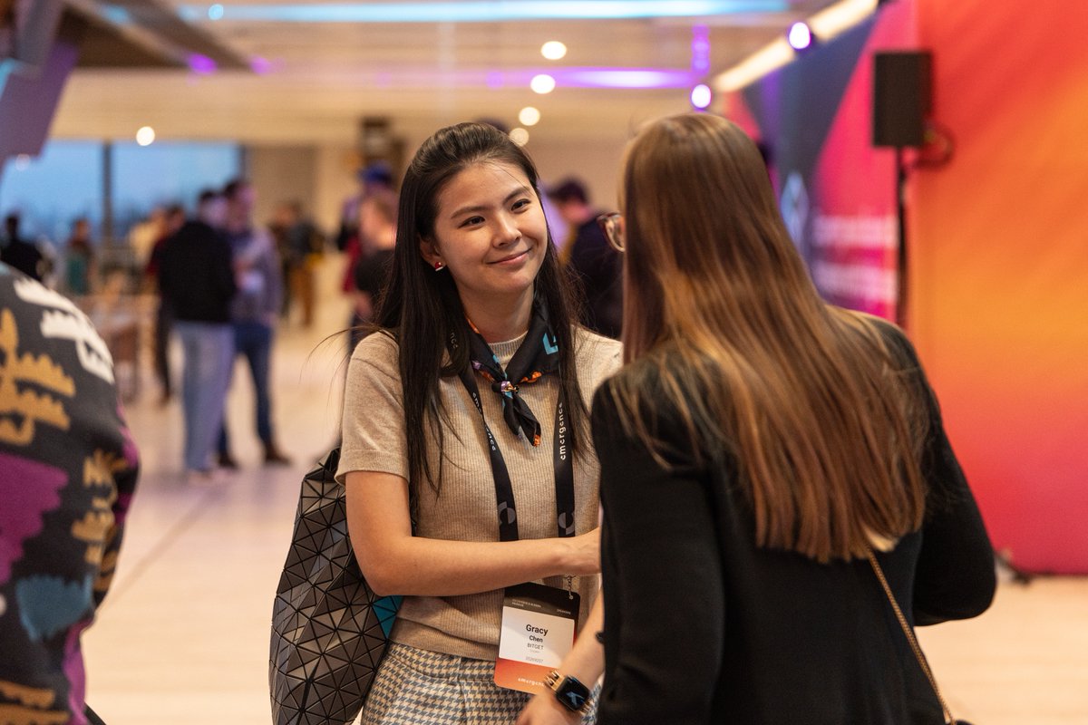 bitget's tweet photo. Reflecting on an incredible Emergence Prague! 🚀 

Huge thanks to everyone who stopped by the #Bitget booth and made the event so memorable. Special shoutout to @GracyBitget for her inspiring thoughts on how CeFi and DeFi can coexist and complement each other. 

Together, we’re shaping the future of Web3! 💙

#EventwithBitget