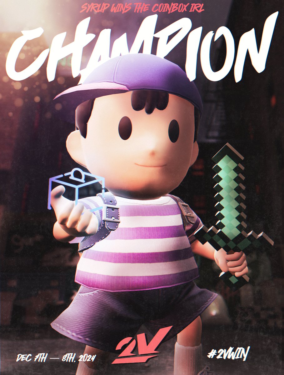 THE BOY! 🔥

Congratulations to our very own .<a href="/syrup_nair/">syrup</a> for winning Coinbox IRL this past weekend! 🔥👏 #2VWin