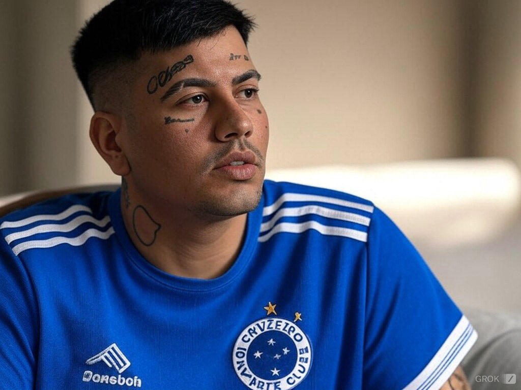 Duki é Cruzeiro Esporte Clube 💙
