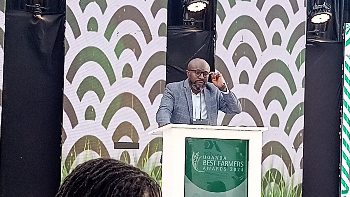 EremuJohn's tweet photo. CEO @newvisionwire Don Wanyama speaks at the unveiling of the 2024 Best Farmers at Vision Group head offices in Kampala this evening https://t.co/zr0wqcBjIi