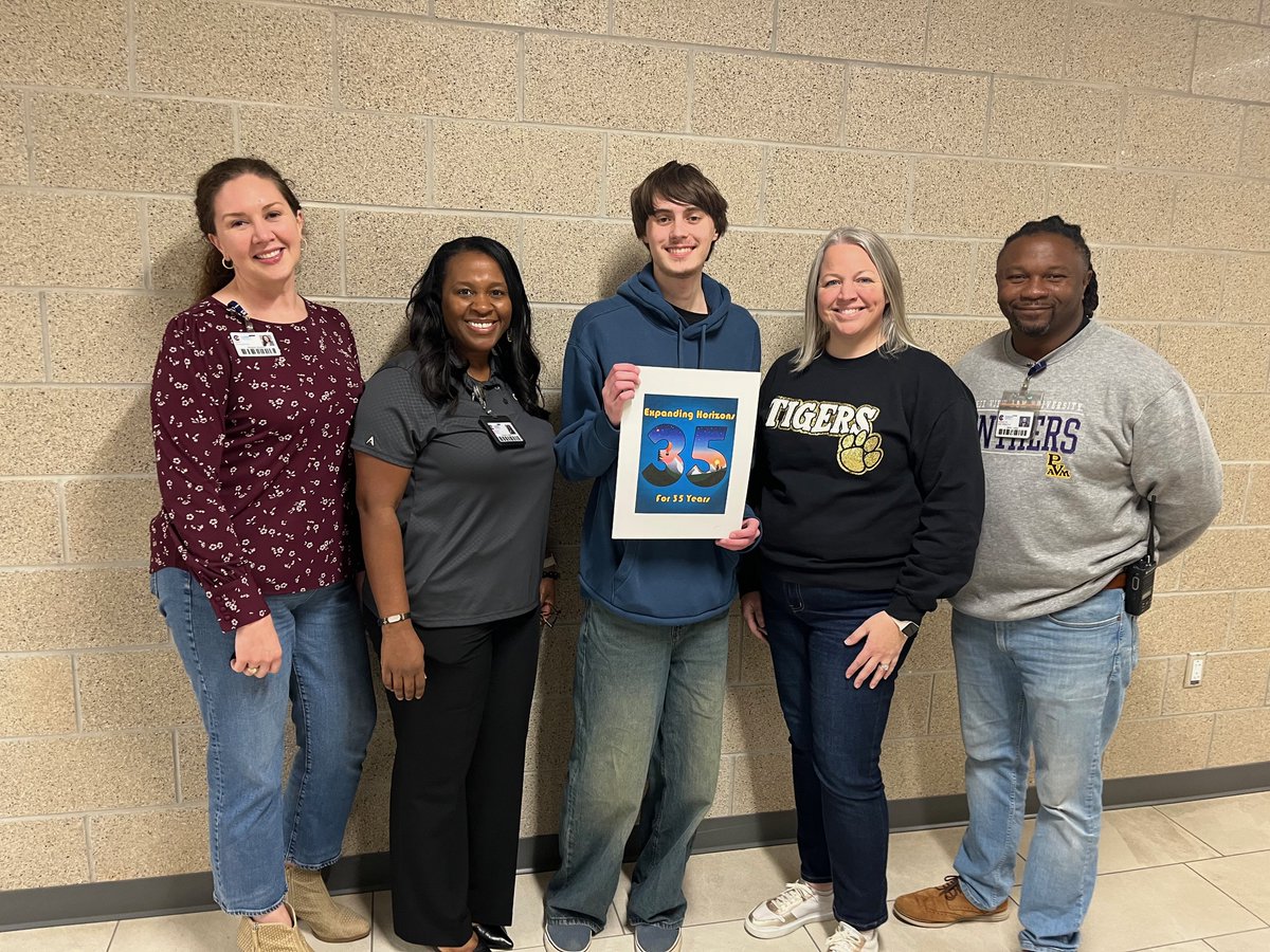 Congratulations to Jeffrey Tutt, a junior at <a href="/ConroeHSCISD/">Conroe High School, Conroe ISD</a> in Mrs. Scaletta's Graphic Design course, for winning the EFTA Sci Tech poster competition! Out of over 100 entries, Jeffrey won first place and a $250 cash prize. 
#CISDconneCTEd #CTE #EFTA