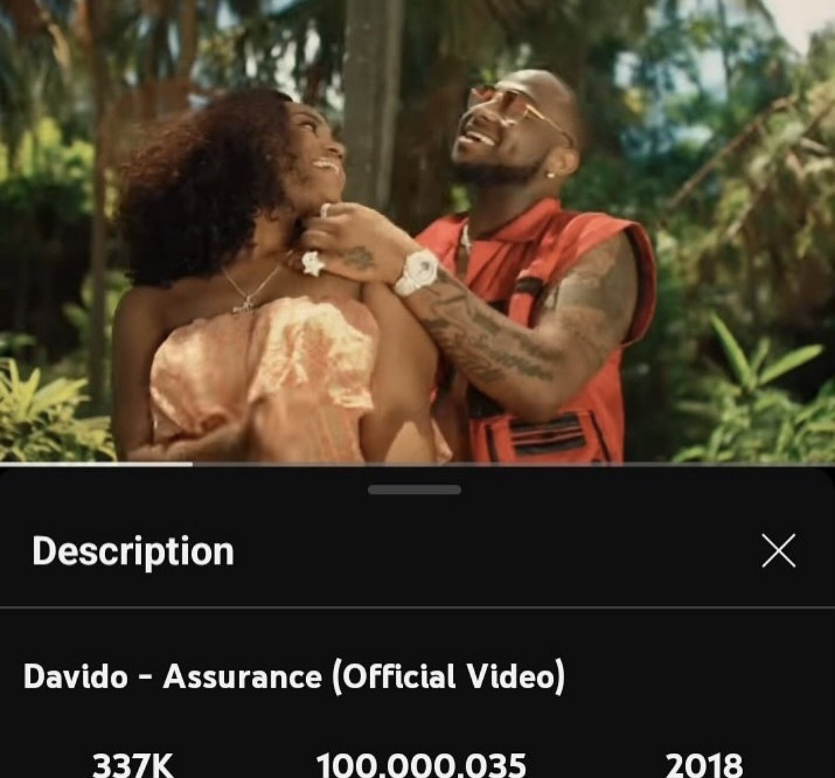 Mummy_Chizzy's tweet image. Davido &amp;amp; Chioma ASSURANCE  Video On YouTube 100mil Views 🎉🎉🔥🔥🌹🌹👏👏

Wawuuu that’s massive babyyyyyy .
Don’t play  with David &amp;amp; Chioma Combination 📌😘❤️

#davido #chioma #chivido2024