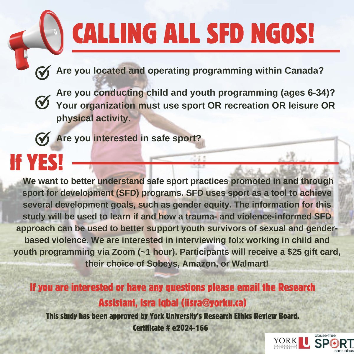 Bicycles & Development (@bicycles4dev) on Twitter photo 📣ATTN sport4devs orgs in 🇨🇦!We want to speak w you about #safesport! Details:⬇️forms.gle/5cFPuRZKKtyfme… <a href="/YorkUKINE/">YorkU KINE</a> <a href="/SportandRights/">Centre for Sport & Human Rights</a> <a href="/RightToPlayCAN/">Right To Play Canada</a> @FastandFemale <a href="/freeplayforkids/">Free Play for Kids</a> <a href="/CTJumpstart/">Canadian Tire Jumpstart Charities</a> <a href="/PlanCanada/">Plan Int'l Canada</a> <a href="/LaMarshCentre/">LaMarsh Centre for Child & Youth Research</a> <a href="/BrockCHYDS/">Centre for Healthy Youth Development through Sport</a> <a href="/REXforYouth/">YouthREX</a> #sportfordevelopment 📣ATTN sport4devs orgs in 🇨🇦!We want to speak w you about #safesport! Details:⬇️forms.gle/5cFPuRZKKtyfme… <a href="/YorkUKINE/">YorkU KINE</a> <a href="/SportandRights/">Centre for Sport & Human Rights</a> <a href="/RightToPlayCAN/">Right To Play Canada</a> @FastandFemale <a href="/freeplayforkids/">Free Play for Kids</a> <a href="/CTJumpstart/">Canadian Tire Jumpstart Charities</a> <a href="/PlanCanada/">Plan Int'l Canada</a> <a href="/LaMarshCentre/">LaMarsh Centre for Child & Youth Research</a> <a href="/BrockCHYDS/">Centre for Healthy Youth Development through Sport</a> <a href="/REXforYouth/">YouthREX</a> #sportfordevelopment