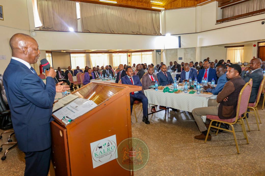 The CS was accompanied by PSs <a href="/DrRonohpaul/">PS, Dr. Paul Ronoh</a> and <a href="/jmueke/">Hon. Jonathan Mueke, CBS</a> among other ChairPersons, CEOs, MDs and DGs from Agencies and Corporations within the  Ministry. #BETAKILIMO