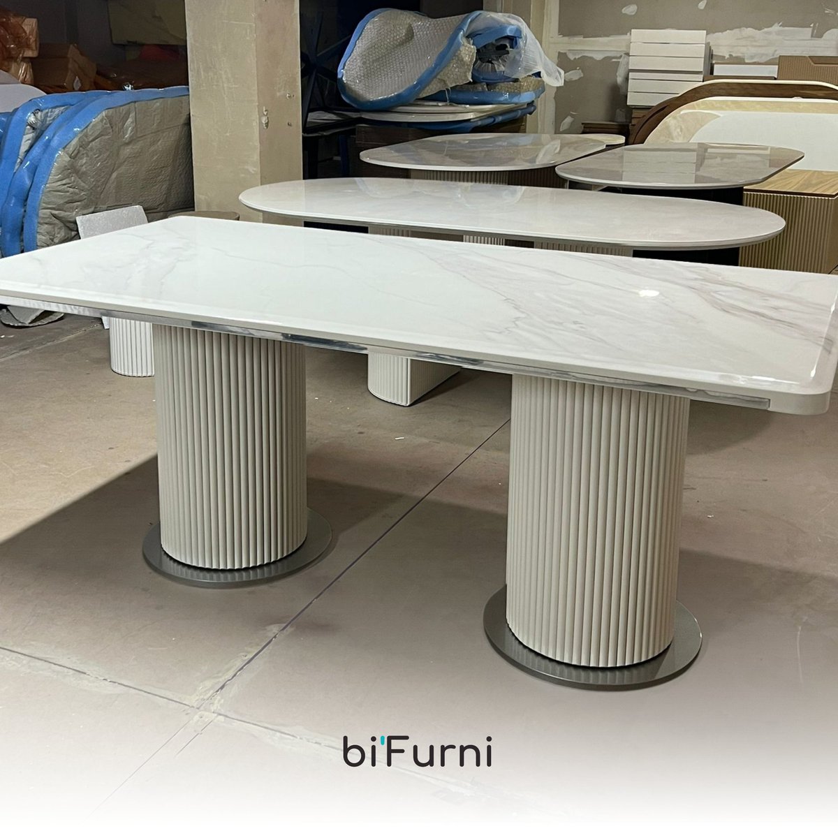 Gümüş detaylara, mermer desenlere ve bohem ayaklara sahip özel tasarım masalar için bizimle iletişime geçin. 

bi'Furni iletişim kanalları;
💻 bifurni.com
📞 +90 545 202 52 44

#yemekmasasi #uretimdenmasa #masa #travertenmasa #mermermasa