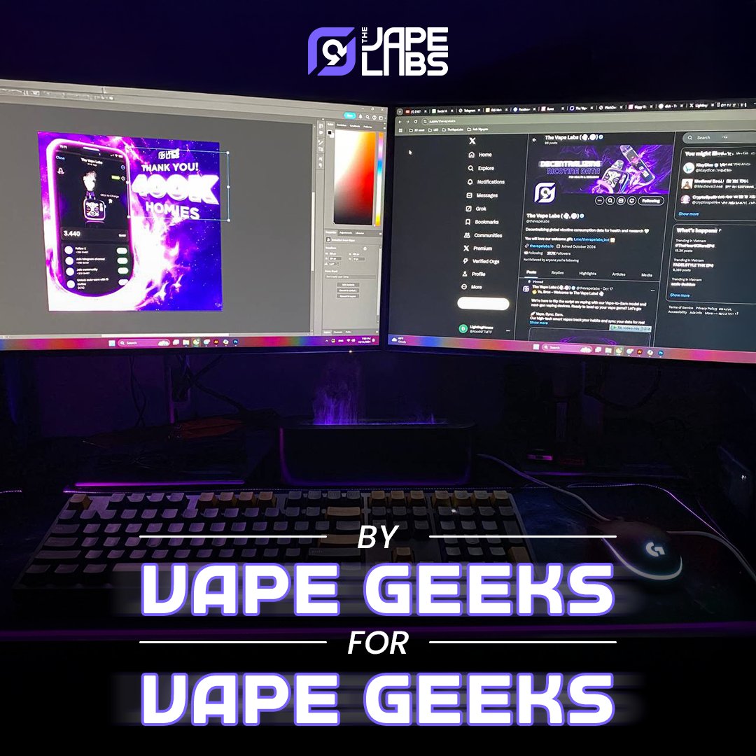 For Vape Geeks, By Vape Geeks 🎤🔥

What’s good, fam? At #TheVapeLabs, we’re more than just a brand - we’re a squad of vapers who live and breathe the culture. We're here to level up the vaping game, making it healthier and smarter with purpose. 💨💡

We’re all about that