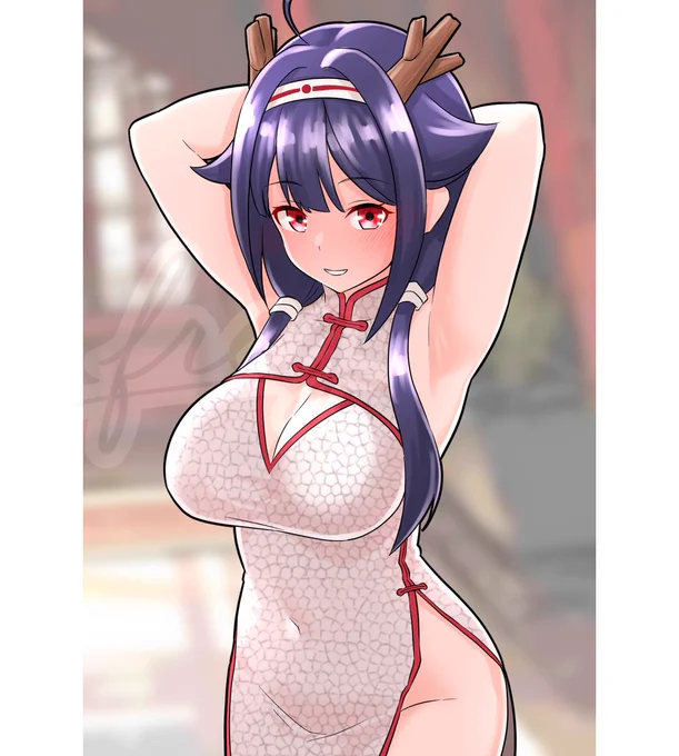 辰年もまもなく終わりなので改めて"龍"のつく艦娘でチャイナドラゴン(◜ᴗ◝ )七隻目は龍鳳#艦これ #辰年 