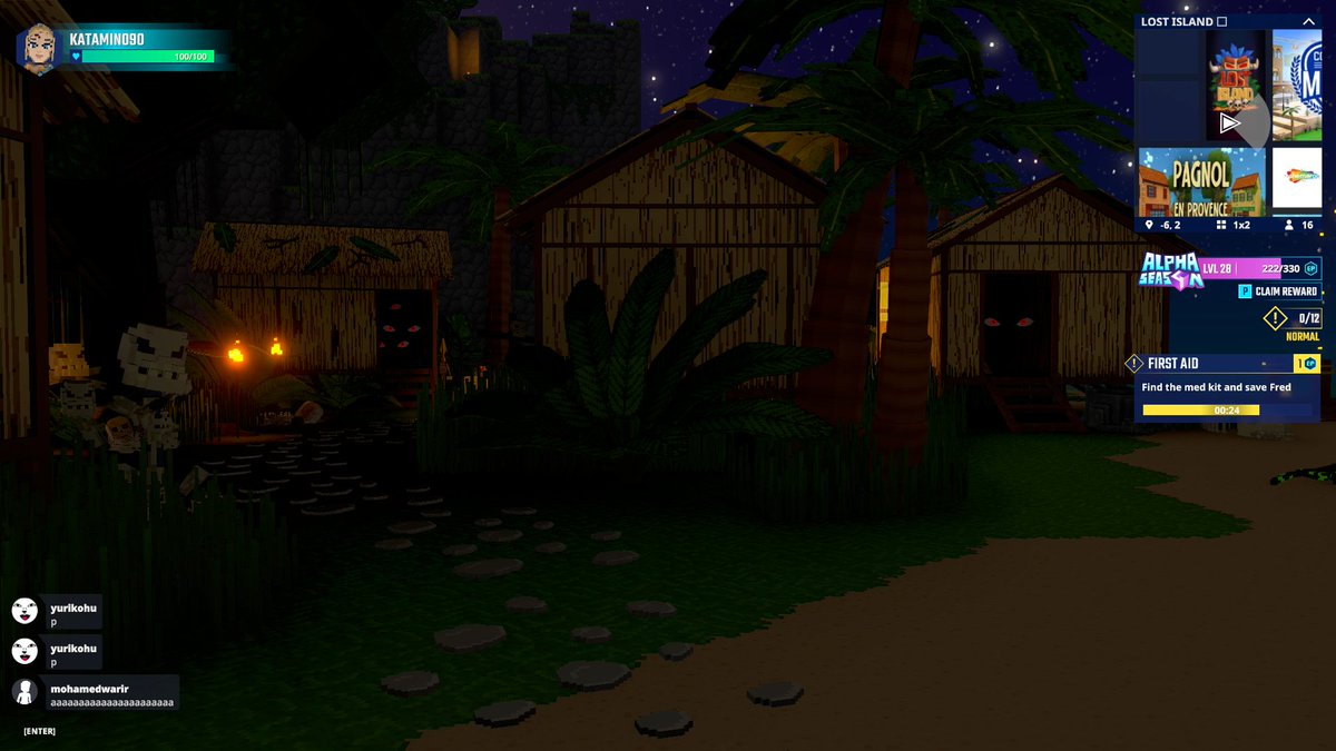 Found a spooky Wood Cabin with Scary Eyes on Lost Island in <a href="/TheSandboxGame/">The Sandbox</a>. Who dares to knock on the door? 🏚️👀 <a href="/Box3app/">BOX3 CREATIONS</a> register-landings.sandbox.game/alphaseason4-s… #TheSandbox #AlphaSeason4 #AS4SocialChallenge
