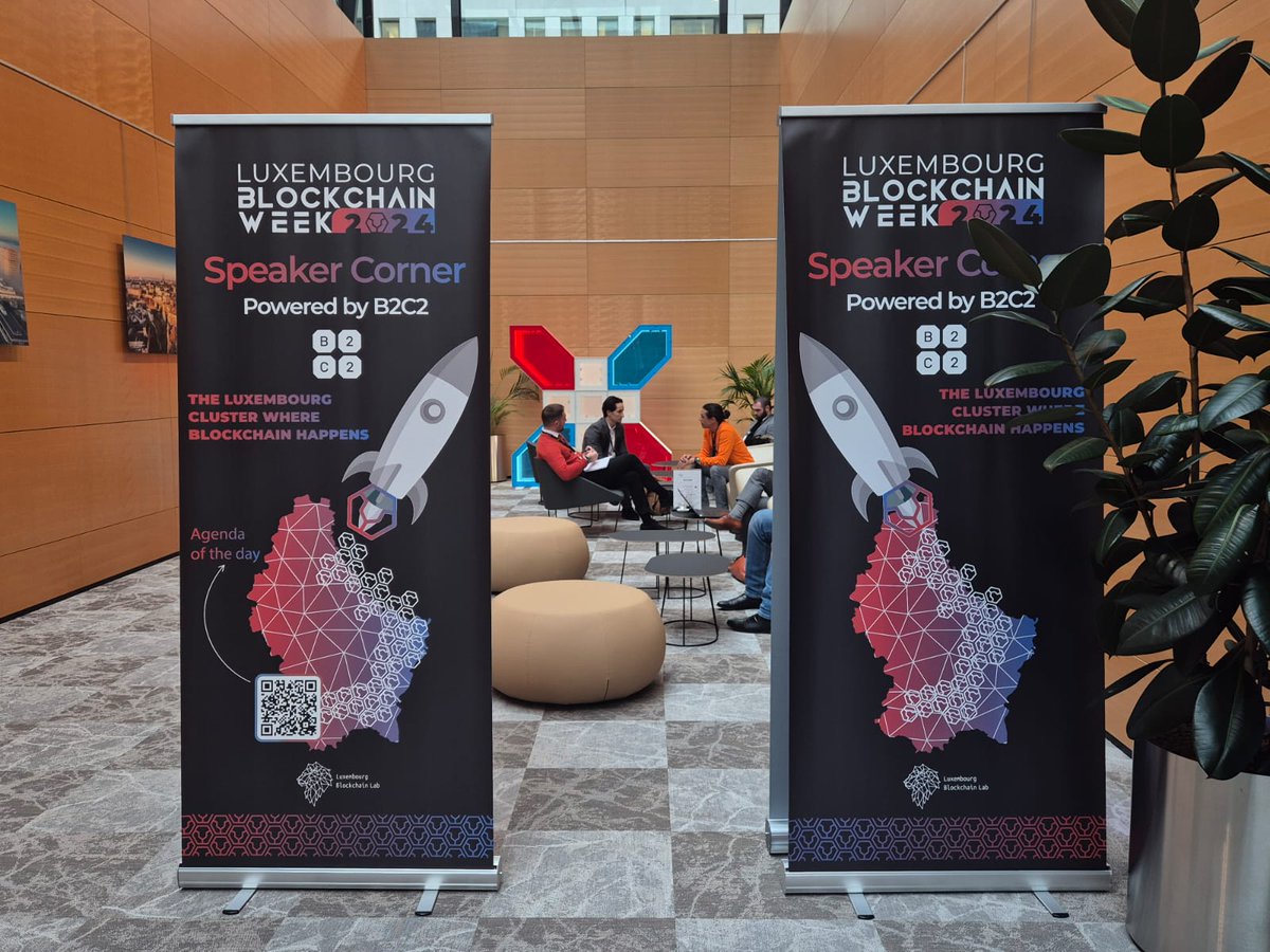 🌟 #LBW24 speakers can rest &amp; discuss their presentation at the Speaker Corner thanks to the #Blockchain Advocate sponsor <a href="/B2C2Group/">B2C2</a> 🙏

Full agenda 👉 bit.ly/3OJ55vz