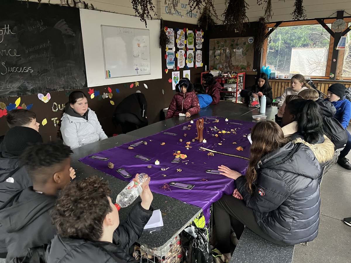 stgabrielsgeog's tweet photo. Finally, we ended the day with celebration of the word where we expressed our gratitude and gave thanks π€²πΌππA wonderful day had by all βΊοΈ@StGabsBury @STOC_CAT @SalfordDiocese #strengthservicesuccess #LaudatoSi https://t.co/EIxRTgjXyh
