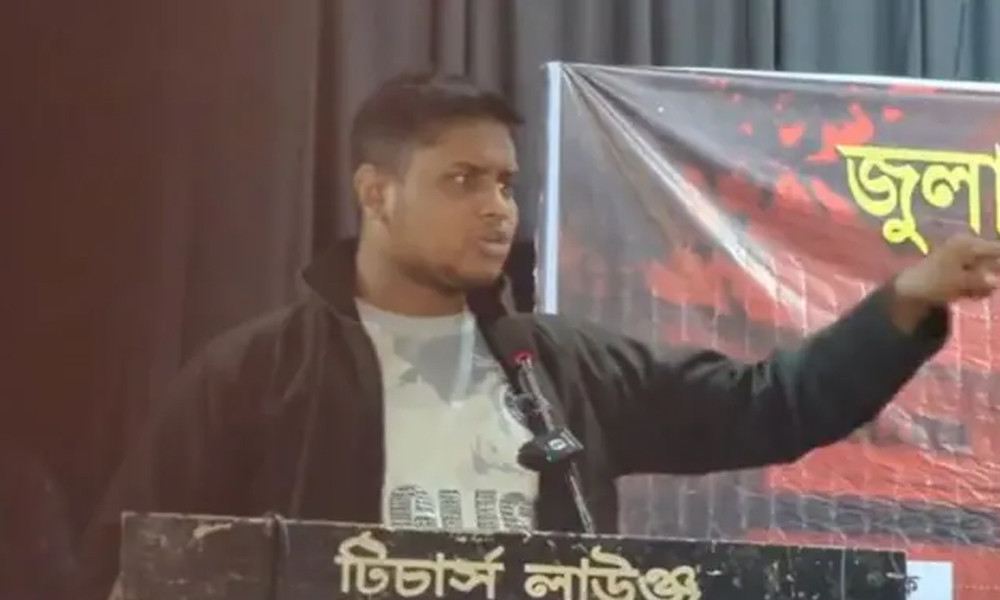 গণ-অভ্যুত্থানের মাধ্যমে আওয়ামী জাহিলিয়াত পার করতে হয়েছে : হাসনাত