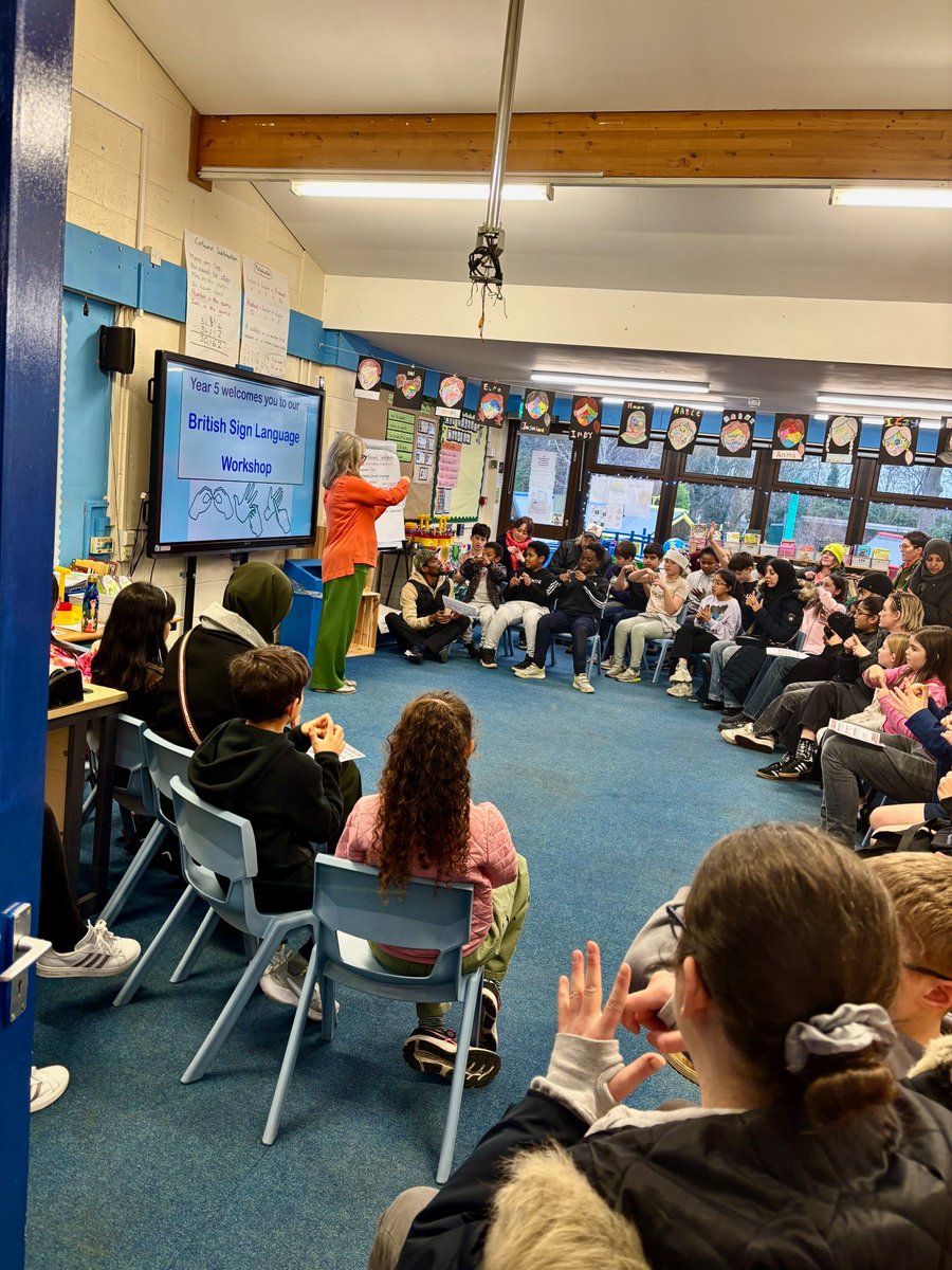 Kings Heath Primary School (@k_heathprimary) on Twitter photo It was great to host our Y5 parents and friends' British Sign Language Workshop this afternoon. Thank you to everyone who attended- we hope you had fun and learned lots too! <a href="/MrCourt123/">Mark Court</a> <a href="/BritishSignBSL/">British Sign Language</a> <a href="/MissDuffy88/">Miss Duffy</a> It was great to host our Y5 parents and friends' British Sign Language Workshop this afternoon. Thank you to everyone who attended- we hope you had fun and learned lots too! <a href="/MrCourt123/">Mark Court</a> <a href="/BritishSignBSL/">British Sign Language</a> <a href="/MissDuffy88/">Miss Duffy</a>