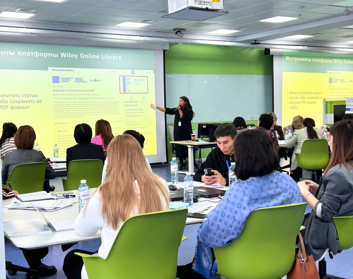 NU_Library_NU's tweet image. 📚💡 #EALT2024: Enhancing library excellence! #NULibrary hosted the Eurasian Academic Libraries Training, focusing on AI, research support, and student well-being. Thank you for joining this pivotal event!
#KazakhLibraries #AI #OpenAccess #NURIS #ProfessionalDevelopment