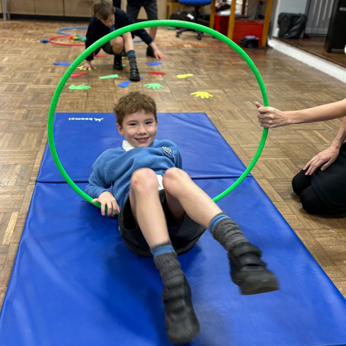 Our morning 'sensory circuits', designed to help children be ready to settle quickly into the school day, are becoming increasingly popular. What a great way to start your day!💛😴💙🤩