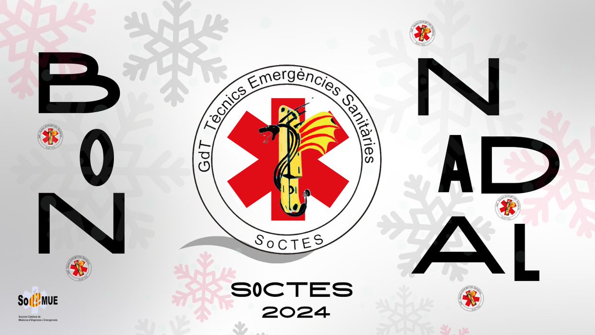 "Aquest any volem felicitar els qui mai descansen: els herois de les emergències sanitàries. Gràcies per la vostra dedicació, humanitat i professionalitat, dia i nit. Que aquestes festes us portin força i moments de pau. Bon Nadal!🌟 🚑"