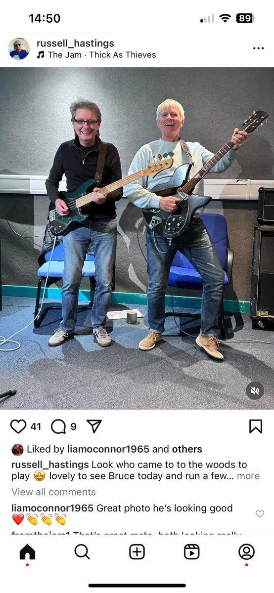 Taken today from <a href="/RussellHastings/">Russell Hastings</a> Instagram