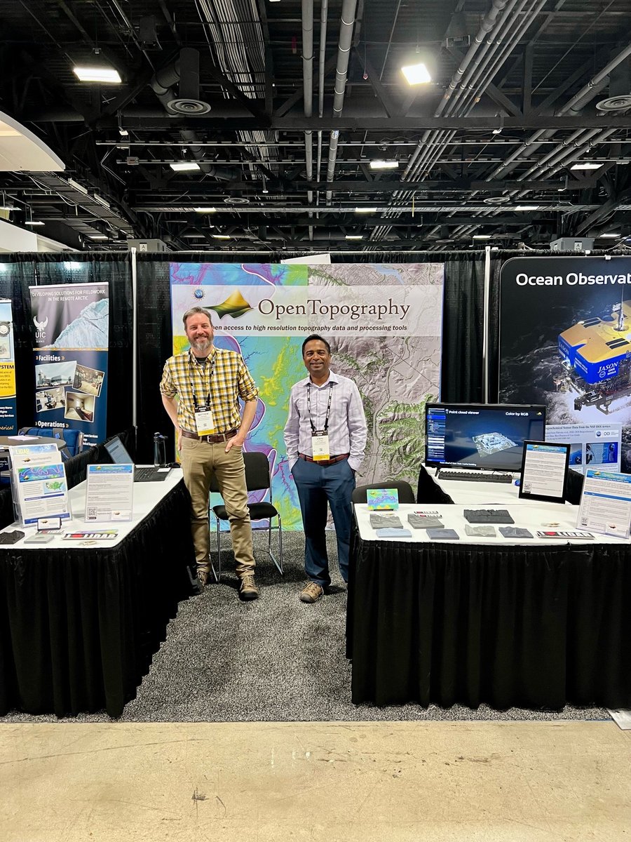 OpenTopography tweet media