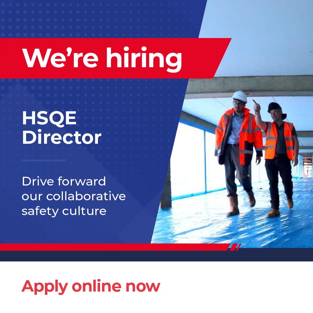 We are seeking an experienced health &amp; safety leader to build on our collaborative safety culture and strategy and continue to minimise risk and our environmental impact. This is a key strategic leadership role and is based in Eversley, Hook, Hampshire. 🔗ow.ly/FStw50Up6Yv