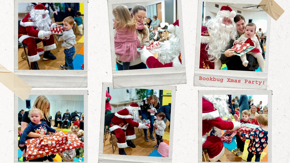 SpaceBroomhouse's tweet image. Santa & his elves visited #Bookbug at
@SpaceBroomhouse to deliver presents,
sing songs, & spread festive cheer among local
parents & carers & their wee ones.
This year's bounty was provided by
#CorstorphineGasServices & the amazing folks who
donated items to their gift drive.