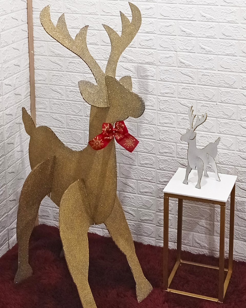 decordefesta's tweet photo. Faça Renas Natalinas Lindas em Casa 🎅🦌: Passo a Passo + Moldes Acessíveis! #natal #renas #Christmas https://t.co/cr7z4br6V3