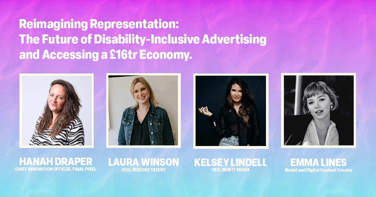 Our panel, "Reimagining Representation: The Future of Disability-Inclusive Advertising and Accessing a £16tr Economy" is running for @sxswlondon2025 &amp; we need your support to make it happen!

VOTE ➤ shorturl.at/x1yRL

Closes 19th Dec! 

Thank you x

#RepresentationMatters