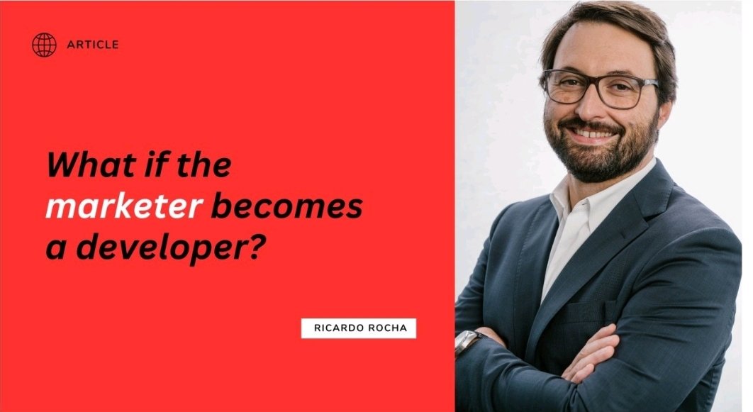 R_R_Rocha's tweet photo. #lowcode and #nocode: What if the marketer becomes a developer?

"The tech stack is getting more complex, and there's been an "explosion" of tools available to the Marketing teams! https://t.co/BnChLff6Qf https://t.co/HC9xS3HDKf