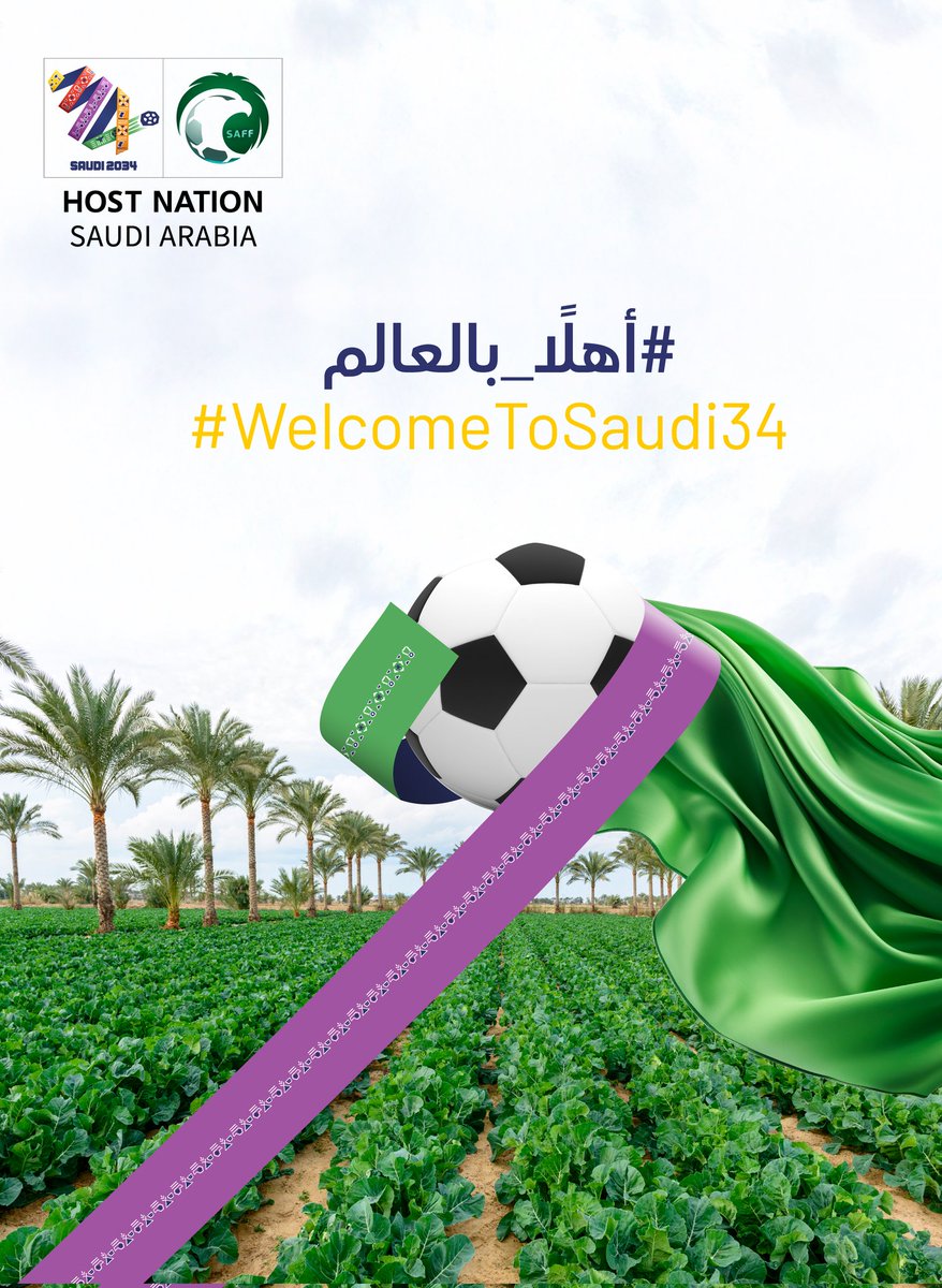 AdfGovSa's tweet photo. #ترشح_السعودية2034

#أهلاً_بالعالم... https://t.co/4X63H95Sho