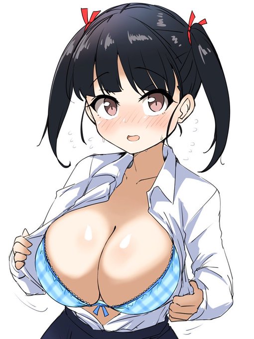 #今年も残りわずかなので今年一番伸びた絵を貼る 
風俗レポを除けばおっぱいらくがきのこのコでした 