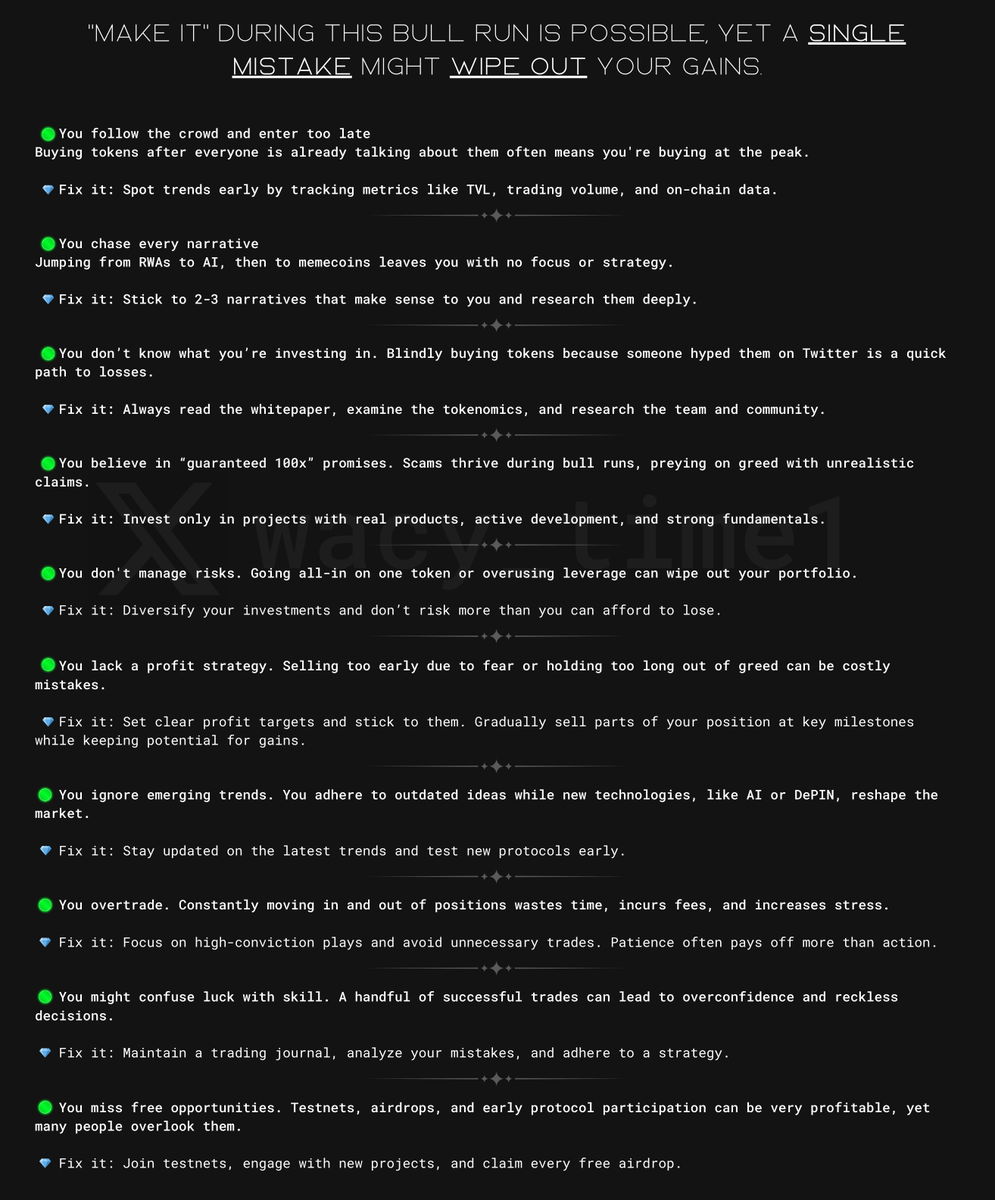wacy_time1's tweet photo. Altseason won't help you "make it" here if you ignore these https://t.co/gwiITqWAbf