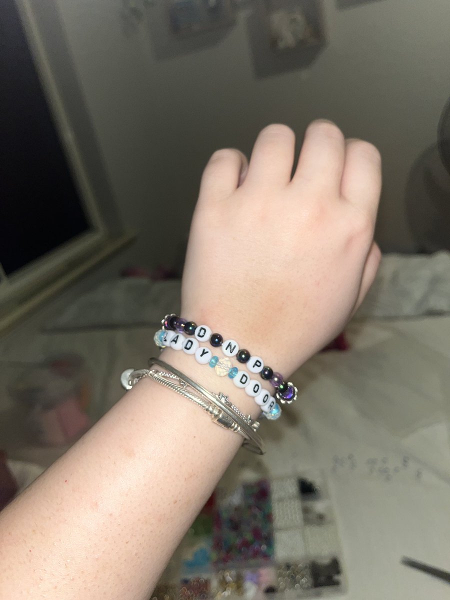 joon__child's tweet photo. All ready for tit :) do you like my bracelet @danielhowell and @AmazingPhil https://t.co/frdErIloJl