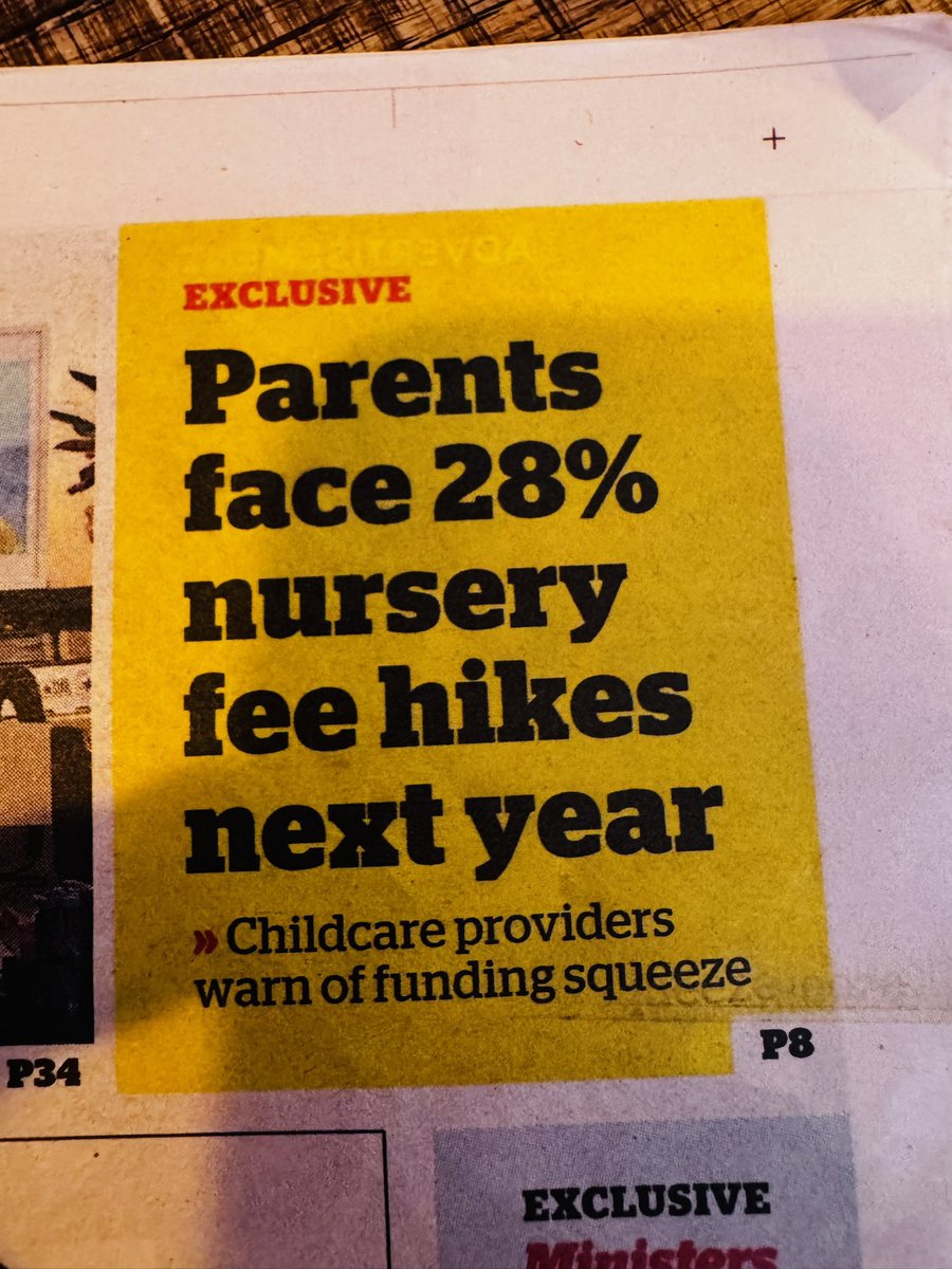 Allan Lambert (@allanlambert) on Twitter photo Great article <a href="/alexxaphillips/">Alexa Phillips</a> highlighting challenges of #earlyyears providers. Time for a protected business status? EY is proven to provide better outcomes for children. Working parents a boost for economic productivity. +28%
feels counter intuitive?! #Economy #UK Great article <a href="/alexxaphillips/">Alexa Phillips</a> highlighting challenges of #earlyyears providers. Time for a protected business status? EY is proven to provide better outcomes for children. Working parents a boost for economic productivity. +28%
feels counter intuitive?! #Economy #UK