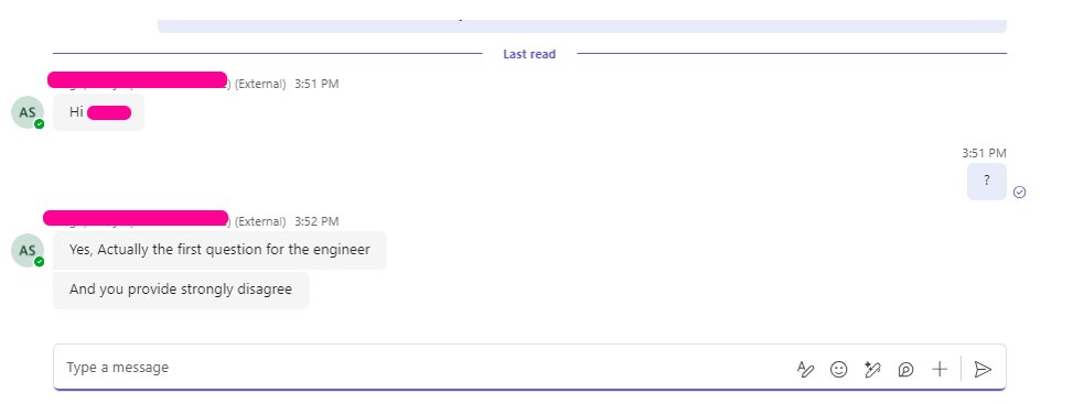 Alf_BI's tweet photo. I can´t believe @SAPSupportHelp  How it is possible that after filling a survey about a case (not really solved but this is another history) engineer contacts us complaining because low rate will impact its performance ? I am sure this surrealistic scenario violates privacy rules https://t.co/C5gJETxgiH