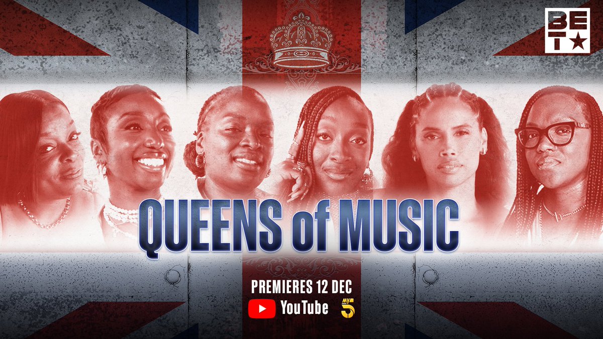The two-part documentary series, Queens of Music, celebrates the pioneering Black women who have shaped and influenced the British music industry. 

BET, December 12, 12PM.
Episode two - December 19, 12PM